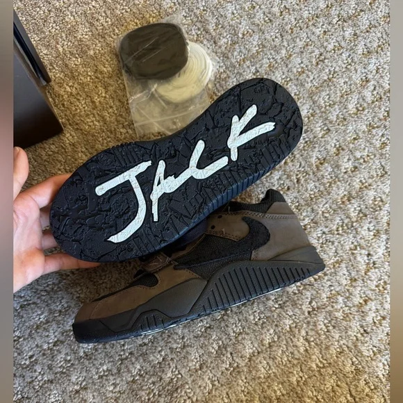 2024Travis Scott x Jordan Jumpman Jack TR PS 'Dark Mocha'Boys size 1.5
